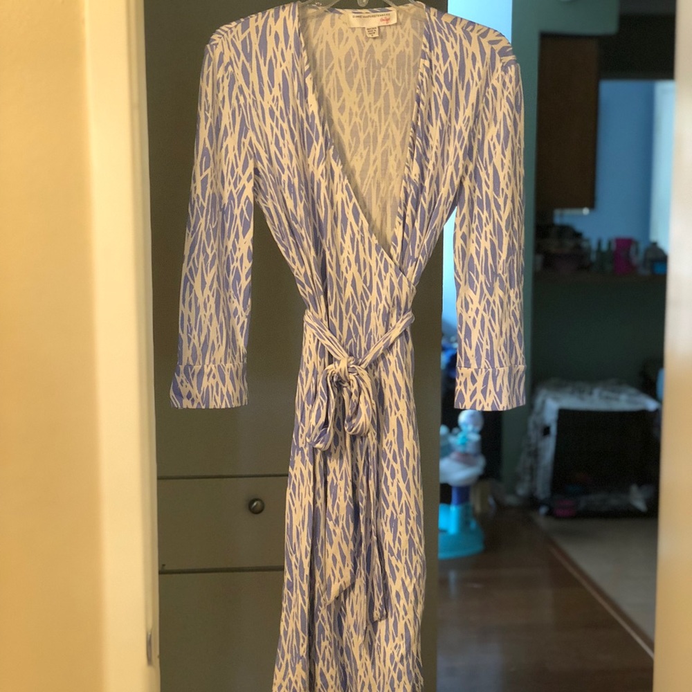 Diane von Furstenberg DVF wrap dress